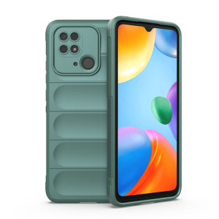 Tvrdený kryt pre Xiaomi Redmi 10C - Magic Shield zelený
