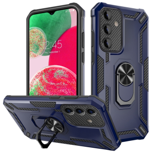 Tvrdený kryt pre Samsung Galaxy A34 5G - RING WARSHIP modrý