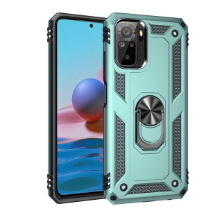 Tvrdený kryt pre Xiaomi Redmi Note 10 / 10s - RING ARMOR zelený