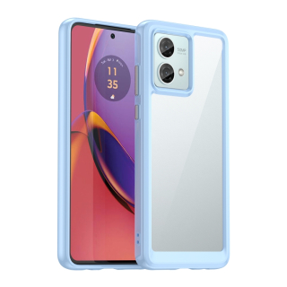 Tvrdený kryt pre Motorola Moto G84 5G - FRAME modrý