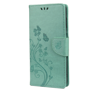 Knižkové puzdro pre Samsung Galaxy A13 5G / A04s - EMBOSSED zelené
