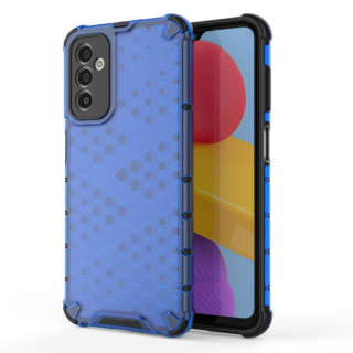 Tvrdený kryt pre Samsung Galaxy A13 5G / A04s - HONEYCOMB modrý