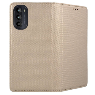 Knižkové puzdro na Motorola Moto G52 / G82 5G - Magnet zlaté