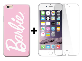 SKLO + PUZDRO 2v1 pre Apple iPhone 6 Plus, 6S Plus - BARBIE 020