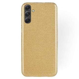 Zadný kryt pre Samsung Galaxy A15 / A15 5G - Silikonový GLITTER zlatý