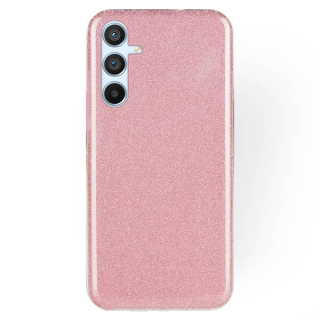 Zadný kryt pre Samsung Galaxy A15 / A15 5G - Silikonový GLITTER ružový