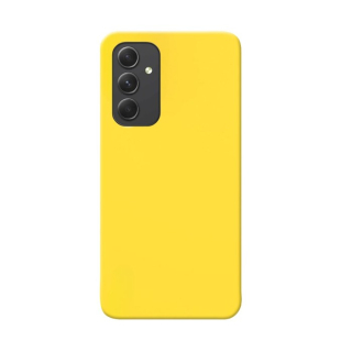 MATT Silikónový Zadný kryt pre Samsung Galaxy A54 5G - žltý
