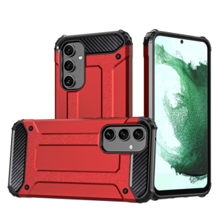 HYBRID ARMOR Tvrdený kryt pre Samsung Galaxy A54 5G - červený