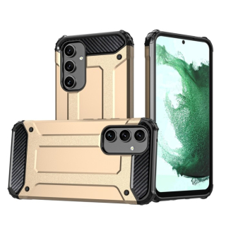 HYBRID ARMOR Tvrdený kryt pre Samsung Galaxy A54 5G - zlatý