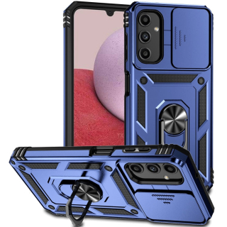 SLIDING Tvrdený kryt pre Samsung Galaxy A14 / A14 5G - modrý