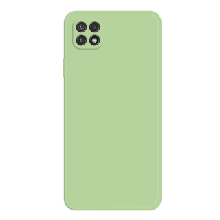 MATT Silikónový obal pre Samsung Galaxy A22 5G - zelený