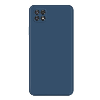 MATT Silikónový obal pre Samsung Galaxy A22 5G - modrý