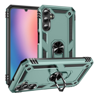 RING ARMOR Tvrdený kryt pre Samsung Galaxy A25 5G - zelený