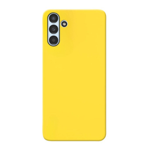 MATT Silikónový Zadný kryt pre Samsung Galaxy A13 5G / A04s - zltý