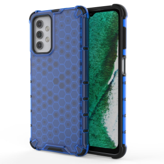 HONEYCOMB Tvrdený kryt pre Samsung Galaxy A32 5G - modrý
