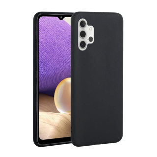 MATT Silikónový obal pre Samsung Galaxy A32 5G - čierny
