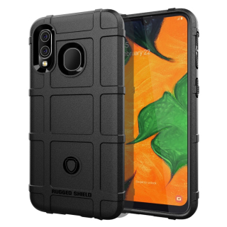 RUGGED Zadný kryt pre Samsung Galaxy A40 - čierny