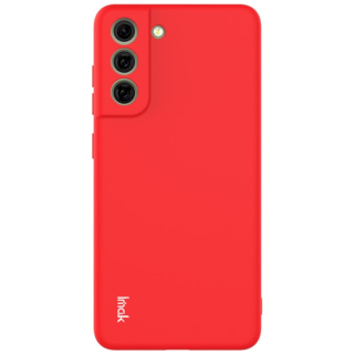 MATT Silikónový obal pre Samsung Galaxy S21 FE 5G - červený