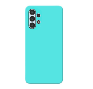 MATT Silikónový Zadný kryt pre Samsung Galaxy A13 4G - mentolový