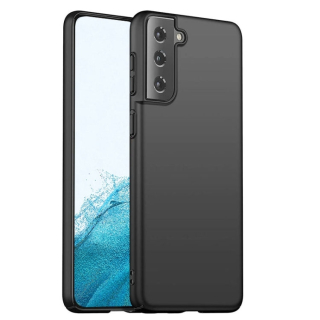 MATT Silikónový obal pre Samsung Galaxy S22 Plus 5G - čierny