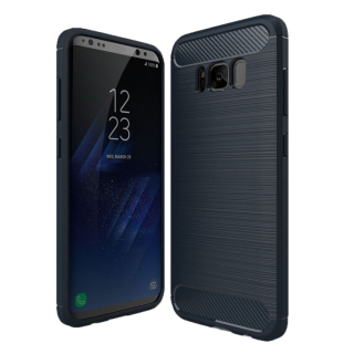 CARBON Zadný obal pre Samsung Galaxy S8 Plus - modrý
