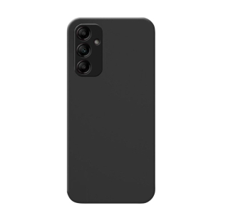 MATT Silikónový Zadný kryt pre Samsung Galaxy A14 4G / A14 5G - čierny