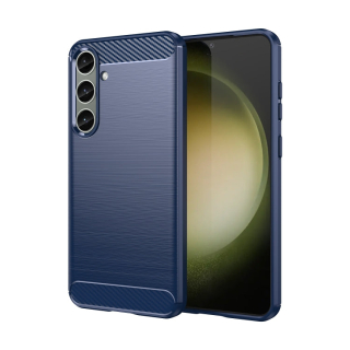 CARBON Zadný obal pre Samsung Galaxy S24 Plus 5G - modrý