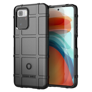 RUGGED Zadný kryt pre Xiaomi Redmi Note 10 Pro - čierny