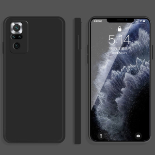 MATT Silikónový obal pre Xiaomi Redmi Note 10 Pro - čierny