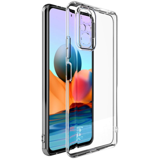 TRANSPARENTNÝ Silikónový obal pre Xiaomi Redmi Note 10 Pro - priesvitný