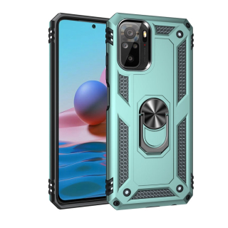 RING ARMOR Tvrdený kryt pre Xiaomi Redmi Note 10 / Note 10s - zelený