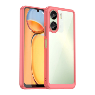 ACRYLIC Zadný kryt pre Xiaomi Redmi 13C - červený