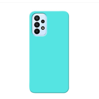 MATT Silikónový Zadný kryt pre Samsung Galaxy A23 / A23 5G - mentolový
