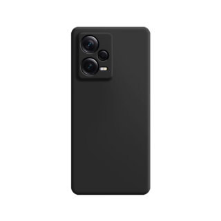 MATT Silikónový obal pre Xiaomi Redmi Note 12 5G - čierny