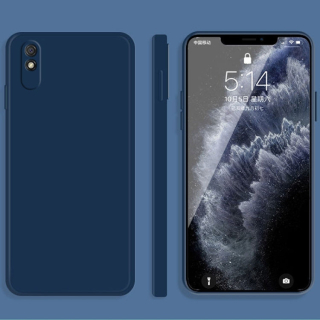 MATT Silikónový obal pre Xiaomi Redmi 9A / 9AT - modrý