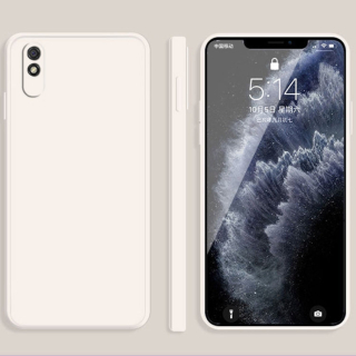 MATT Silikónový obal pre Xiaomi Redmi 9A / 9AT - béžový