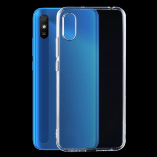 TRANSPARENTNÝ Silikónový obal pre Xiaomi Redmi 9A / 9AT - priesvitný