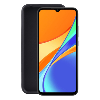 MATT Silikónový obal pre Xiaomi Redmi 9C - čierny