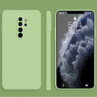 MATT Silikónový obal pre Xiaomi Redmi Note 8 Pro - zelený