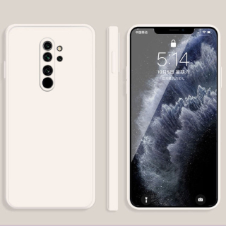 MATT Silikónový obal pre Xiaomi Redmi Note 8 Pro - biely