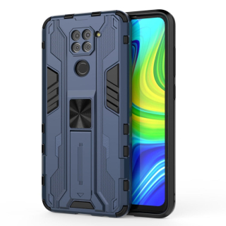 HOLDER ARMOR Tvrdený kryt pre Xiaomi Redmi Note 9 - modrý