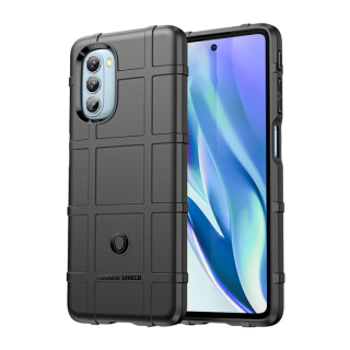 RUGGED Zadný kryt pre Motorola Moto G51 5G - čierny