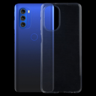 TRANSPARENTNÝ Silikónový obal pre Motorola Moto G51 5G - priesvitný