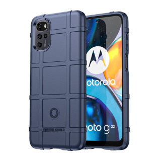RUGGED Zadný kryt pre Motorola Moto G22 - modrý