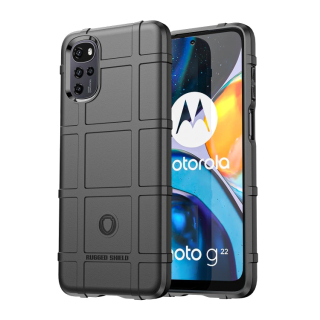 RUGGED Zadný kryt pre Motorola Moto G22 - čierny