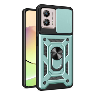 SLIDING ARMOR Tvrdený kryt pre Motorola Moto G13 / G23 - zelený