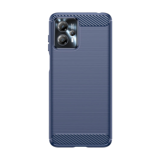 CARBON Zadný obal pre Motorola Moto G13 / G23 - modrý