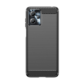 CARBON Zadný obal pre Motorola Moto G13 / G23 - čierny
