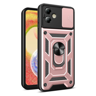 SLIDING ARMOR Tvrdený kryt pre Motorola Moto G14 - ružový