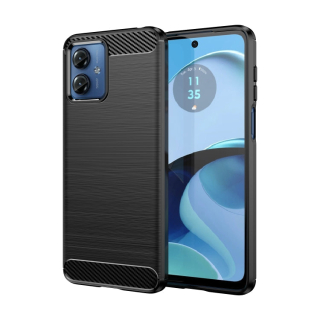 CARBON Zadný obal pre Motorola Moto G14 - čierny